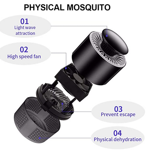 Atrapa Mosquitos Lampara