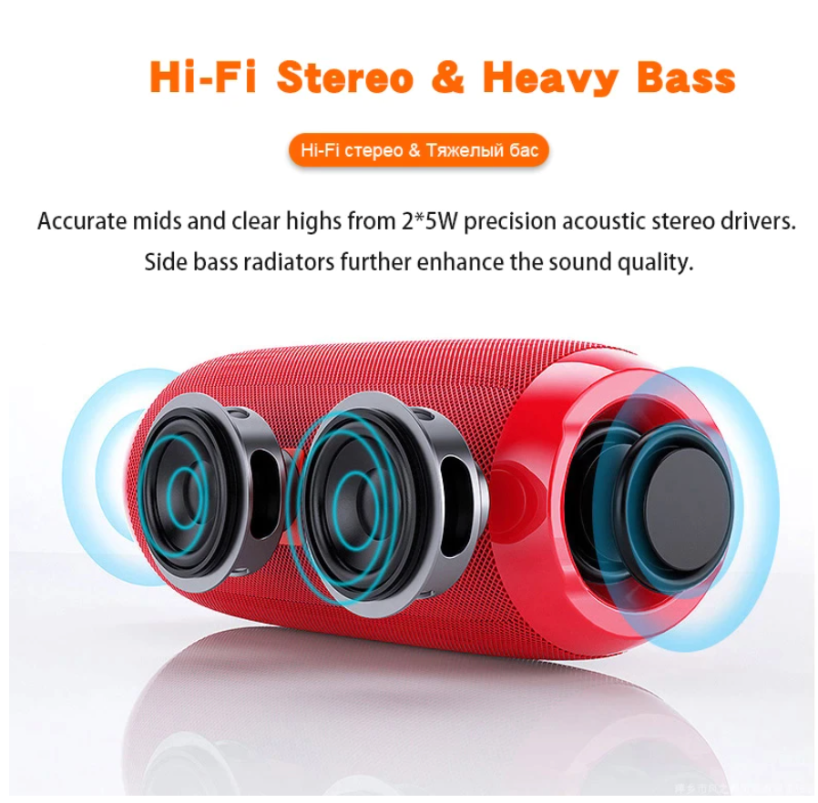 Bocina Inalámbrica  contra Agua